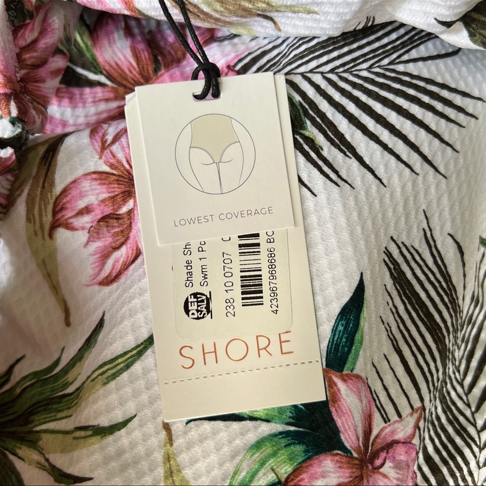 Shade & Shore Textured Ruffle Strap One Piece - Picture 7 of 11